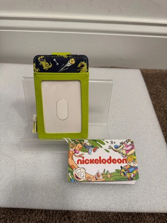 Loungefly Nickelodeon Rugrats reptar card holder wallet NWT - Picture 2 of 4